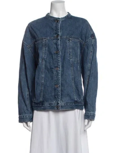 Pre-owned Twp Denim Jacket In Blue