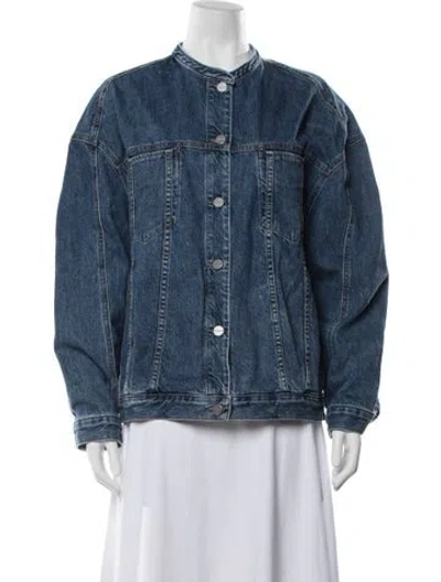 Pre-owned Twp Denim Jacket In Blue