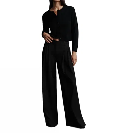 Twp Didi Pant In Wool Twill In Black