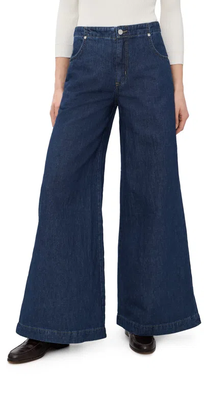 Twp Dillon Denim Dark Stone In Blue