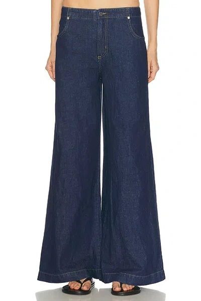 Twp Dillon Wide Leg In Blue