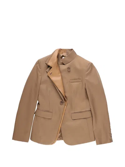 Twp Double Take Blazer In Brown