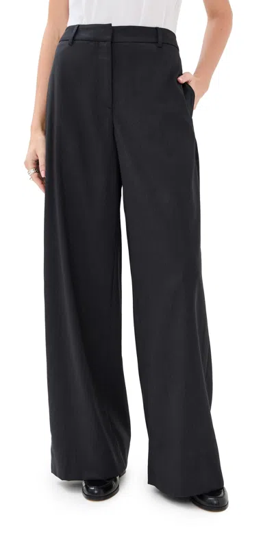 Twp Downing Trousers Charcoal In Black