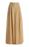Twp Drew Linen Pants In Brown