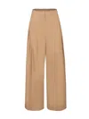Twp Drew Pleated Wide-leg Trousers In Neutral