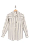 Twp Dutton Striped Button-up Shirt In Multi