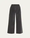 Twp Dylan Corduroy Straight-leg Pants In Gray
