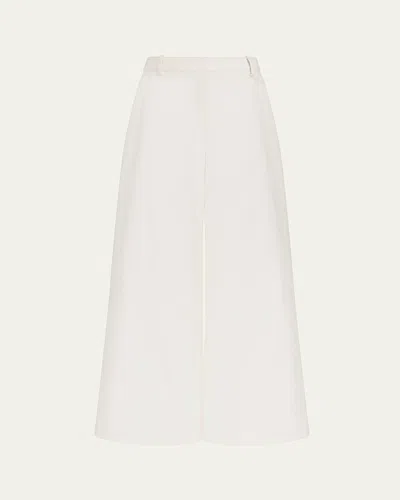 Twp Dylan Corduroy Wide-leg Pants In White