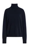 Twp Easy Cashmere Turtleneck Sweater In Blue