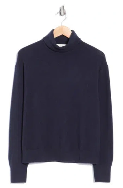 Twp Easy Cashmere Turtleneck Sweater In Midnight