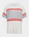 Twp Engineered Stripe Big Boy Tee