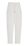 Twp Exclusive Jetties Beach Barrel-leg Pants In White