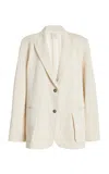 Twp Exclusive Sweet Pea Oversized Blazer In Bone