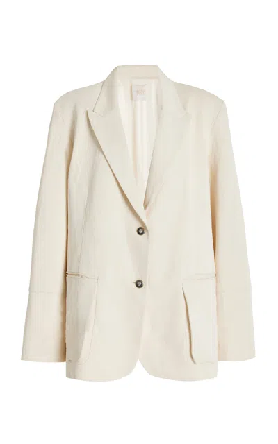 Twp Exclusive Sweet Pea Oversized Blazer In Off-white