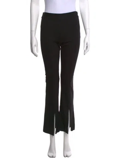 Pre-owned Twp Flared Pants In Black