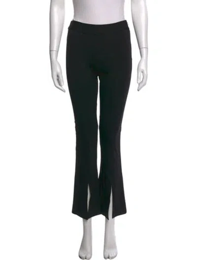 Pre-owned Twp Flared Pants In Black