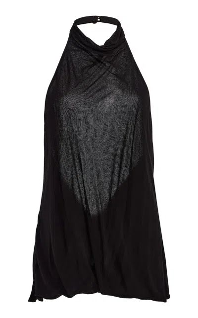 Twp Flowy Halter Top In Brown