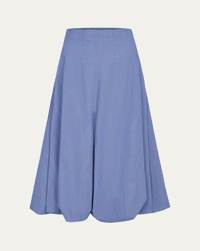 Twp Full Intentions Micro Check Midi Skirt In Multi