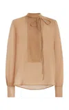 Twp Gabriel Cotton Top In Tan