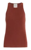Twp Harbor Cashmere Top In Burgundy