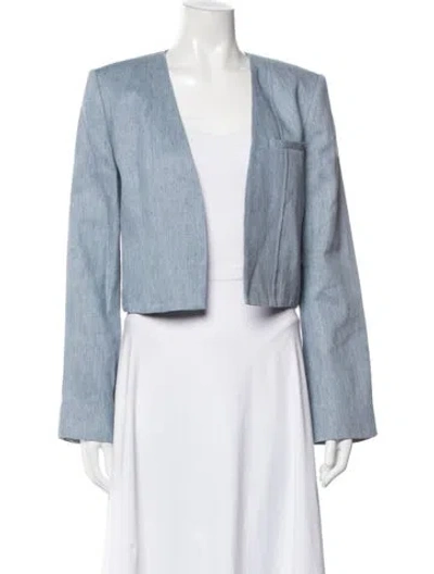 Pre-owned Twp Hemp Jacket In Blue