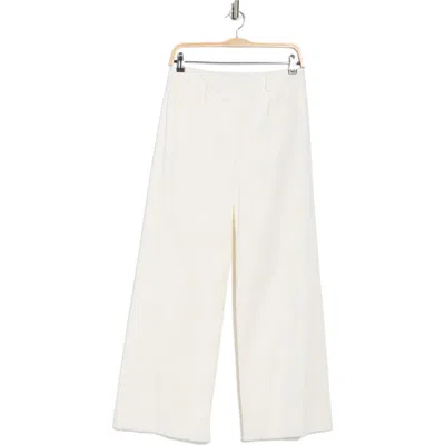 Twp High Waist Fray Hem Wide Leg Pants