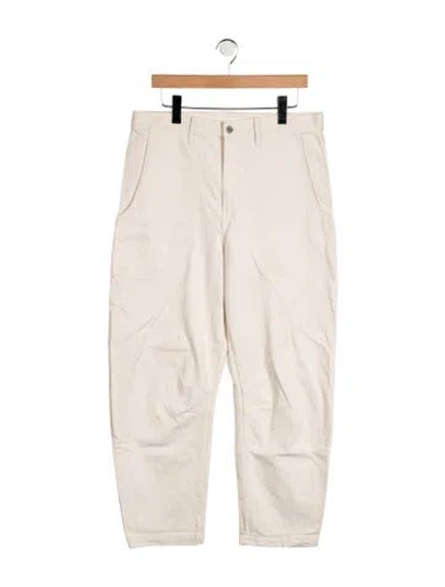 Pre-owned Twp High-rise Straight Leg Jeans In Neutrals