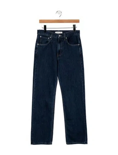 Pre-owned Twp High-rise Straight Leg Jeans W/ Tags In Blue