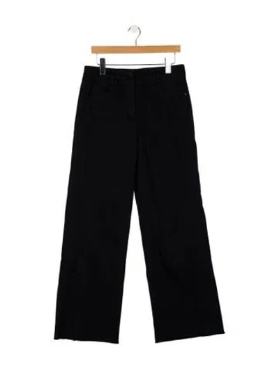 Pre-owned Twp High-rise Wide Leg Jeans In Blue