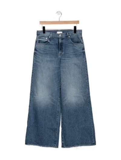 Pre-owned Twp High-rise Wide Leg Jeans In Blue