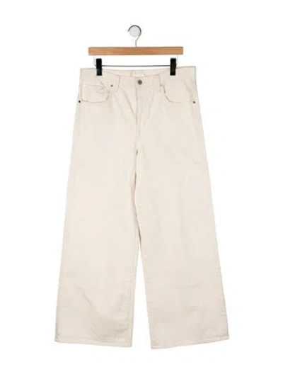 Pre-owned Twp High-rise Wide Leg Jeans In Neutral