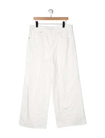 Pre-owned Twp High-rise Wide Leg Jeans In Neutrals