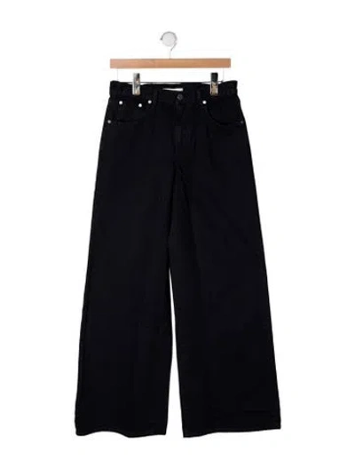 Pre-owned Twp High-rise Wide Leg Jeans W/ Tags In Black