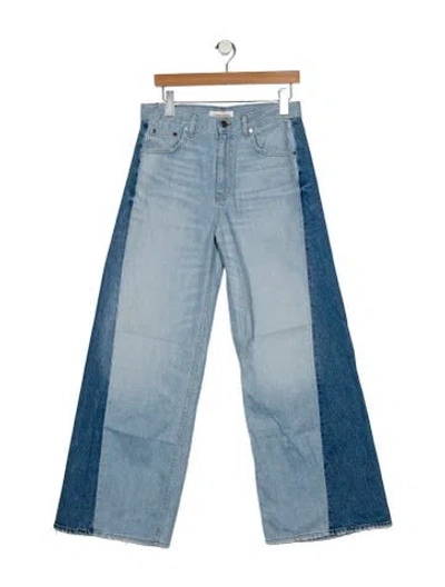 Pre-owned Twp High-rise Wide Leg Jeans W/ Tags In Blue
