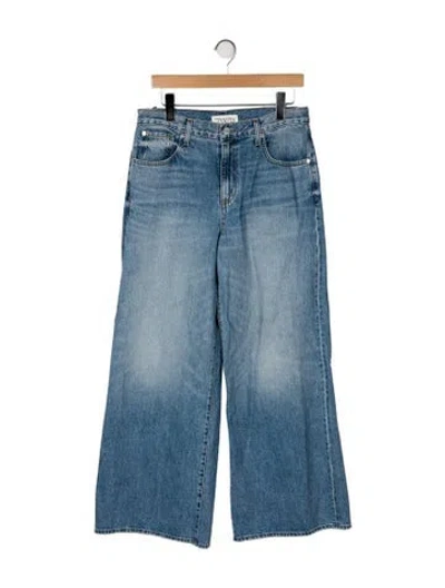 Pre-owned Twp High-rise Wide Leg Jeans W/ Tags In Blue
