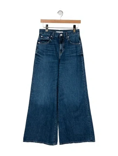 Pre-owned Twp High-rise Wide Leg Jeans W/ Tags In Blue
