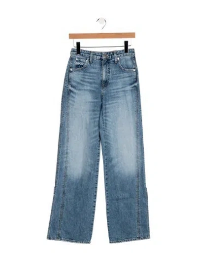 Pre-owned Twp High-rise Wide Leg Jeans W/ Tags In Blue