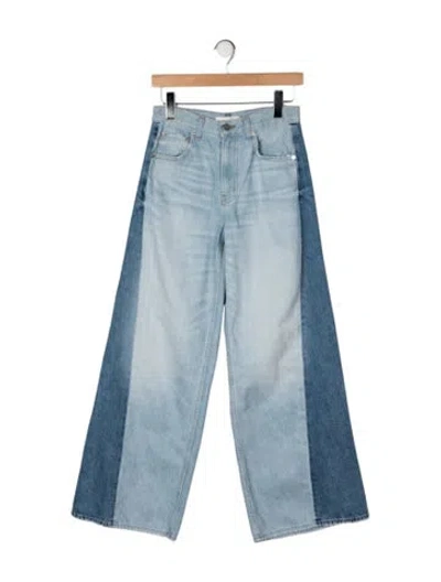 Pre-owned Twp High-rise Wide Leg Jeans W/ Tags In Blue