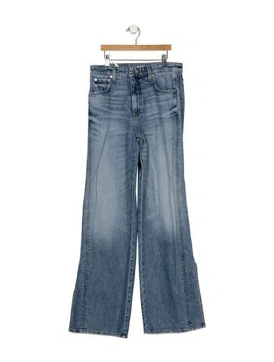 Pre-owned Twp High-rise Wide Leg Jeans W/ Tags In Blue