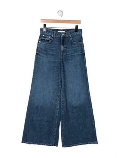 Pre-owned Twp High-rise Wide Leg Jeans W/ Tags In Blue