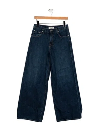 Pre-owned Twp High-rise Wide Leg Jeans W/ Tags In Blue