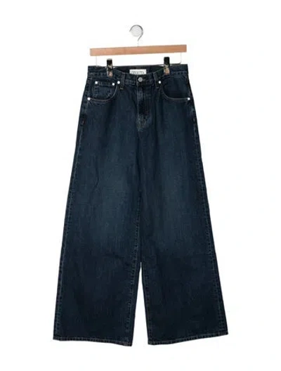 Pre-owned Twp High-rise Wide Leg Jeans W/ Tags In Blue