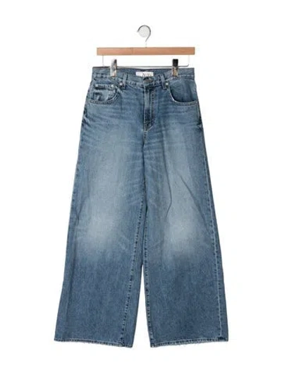 Pre-owned Twp High-rise Wide Leg Jeans W/ Tags In Blue