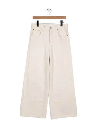 Pre-owned Twp High-rise Wide Leg Jeans W/ Tags In Neutral