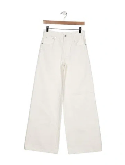 Pre-owned Twp High-rise Wide Leg Jeans W/ Tags In Neutral
