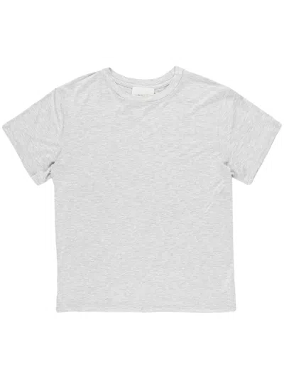 Twp His Crew-neck T-shirt In Gray