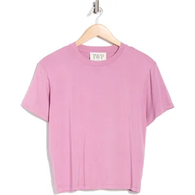 Twp His Crewneck T-shirt In Pink