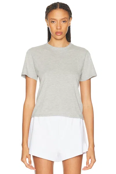 Twp His Crew-neck T-shirt In Gray