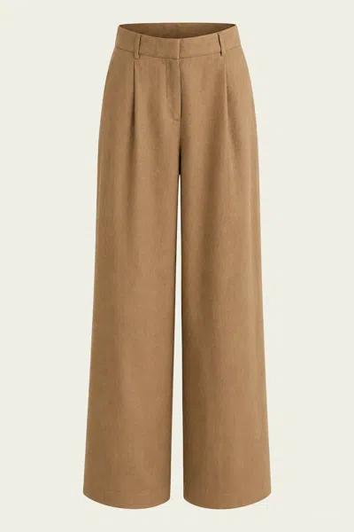 Twp Hudson St Pant In Ermine In Brown