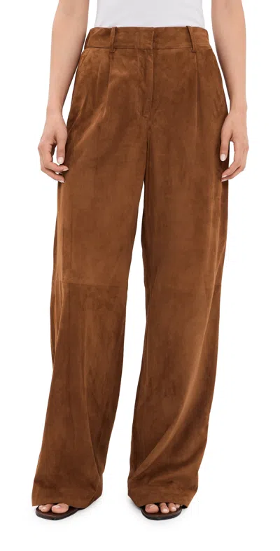 Twp Hudson St Pants Cigar In Brown